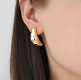 Odette Maxi Croissant Stud