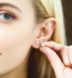 Marielle - Pearl Dot Stud Earrings