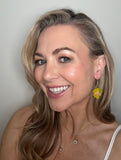 Monstera Dangle Earring