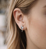 Maren Pearl Shell Stud