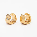 Stella - North Star Hoop Earrings