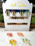 Amelia 2.0 Arch Hoop - Something Special - Acrylic Earrings