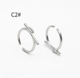 Evil Eye Bar Ring