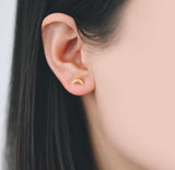 Odette Mini Croissant Stud