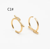 Evil Eye Bar Ring