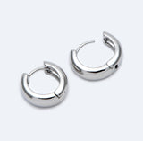 Kyra- Chunky Gold / Silver Huggie Earrings