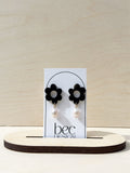 Bloom - Acrylic and Pearl Earrings