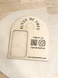 Payment Stand - Branded Square / Shopify Flat-Lay Tap - QR Code