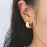 Sofia - Gold / Silver Organic Drop Earrings