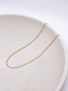 Bailey Bead Chain- Gold Layering Necklace