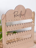 Personalized Scallop Earring Stand