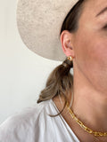 Knot Stud - Gold Earrings