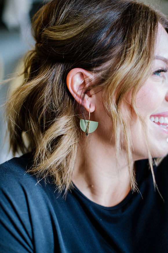 Arlo Hoop - Spring Everyday Acrylic Earrings