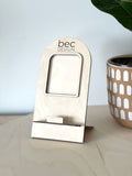 Mini Payment Stand - Branded Square/Shopify Upright Tap - QR Code - Business Card Holder