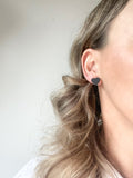 Heart Stud - Acrylic Stud Earrings